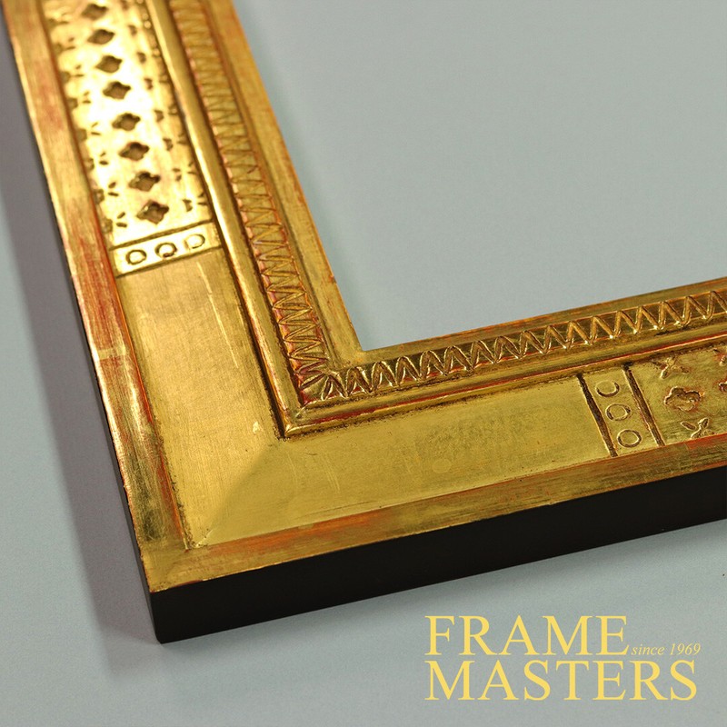 14 x 18 – 16 x 20 Bucks County Hand Carved Picture Frame Gilded in 22k Gold Leaf