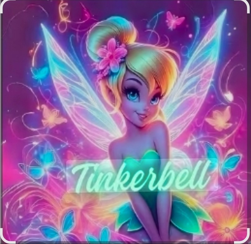 DIY Tinkerbell Diamond Painting Kit (40×40 cm) E7