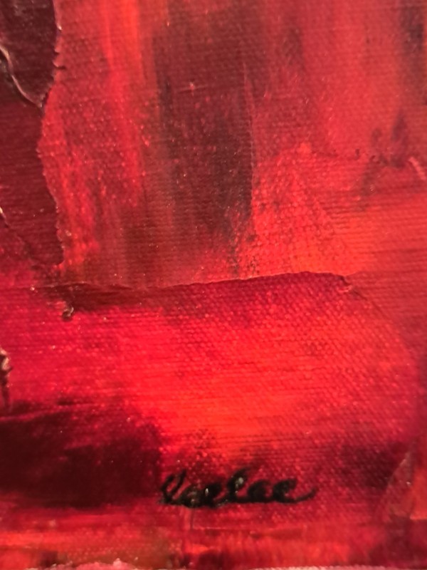 Abstract Painting Original Acrylic Modern Wall Art 36x24 Signed gallery