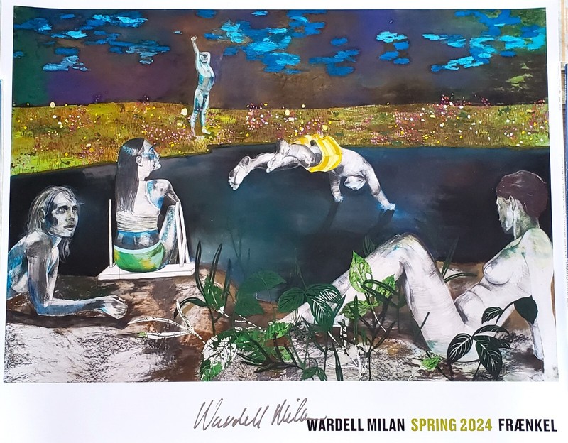 Wardell Milan “Modern Utopia” (SIGNED poster)