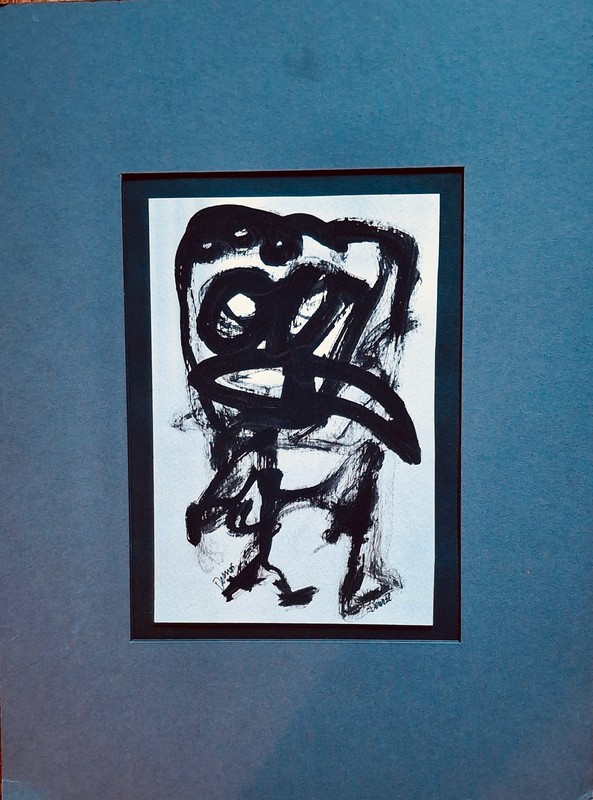 original neo expressionist acrylic painting by Phil Demise Smith