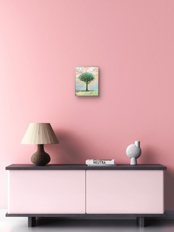 Original Lemon Tree Painting Wall Art Kitchen Bedroom Decor 11x14 CP 7 gallery