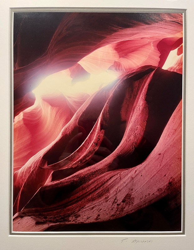 1995 THOMAS J. STYCZYNSKI "Antelope Canyon 2" Hand Signed Photograph gallery
