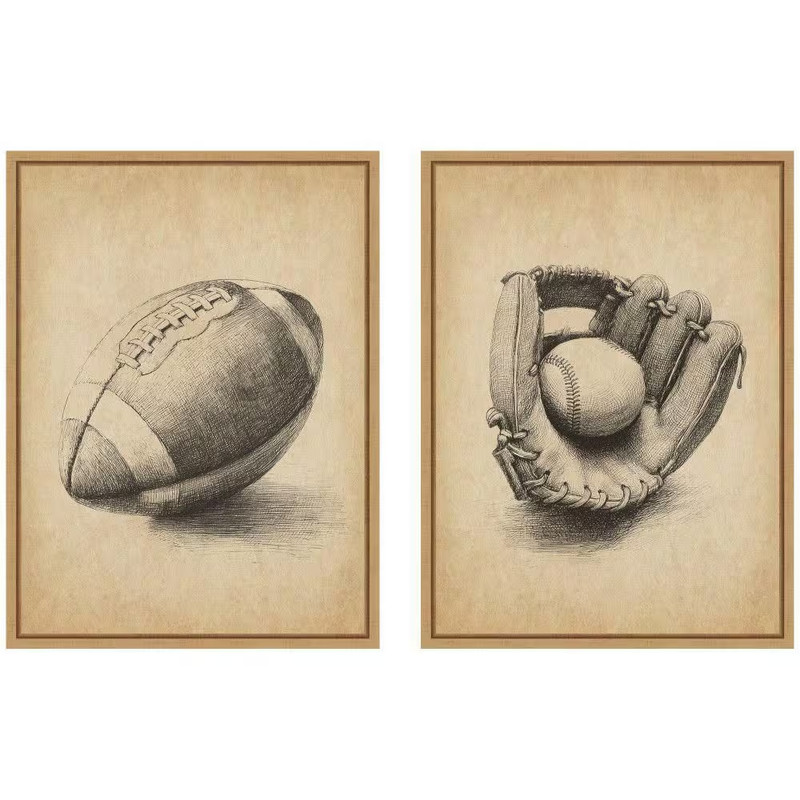 2-Piece Sylvie «Antique Football 2-Piece» by the Creative Bunch Studio Hobbies F