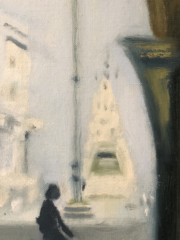 Unknown Expressionist City Marketplace People Architecture 80s gallery