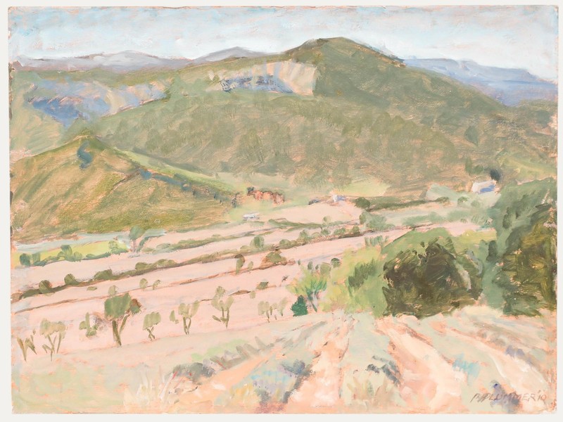 Pauline Plummer (b.1933) – 20th Century Oil, Spanish Landscape