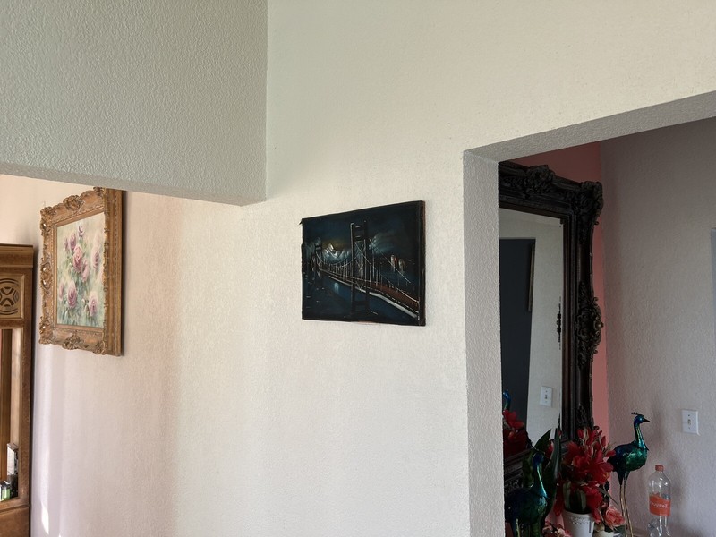 San Francisco Golden Gate bridge Old vintage black velvet oil painting art gallery