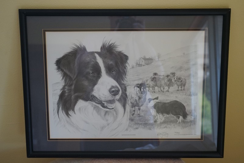 1991 Mike Sibley Border Encounter Edition No. LM006 Print No. 175/850