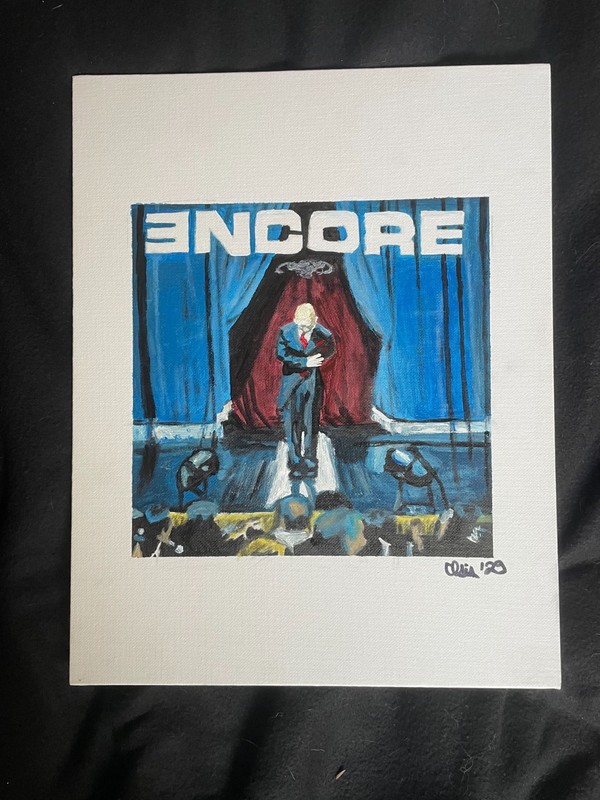 Original Eminem “Encore” Album Cover Acrylic Painting