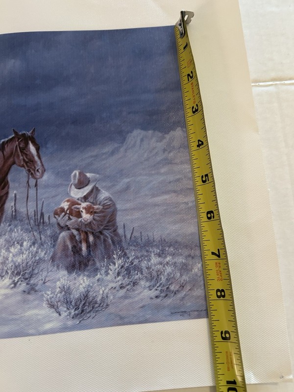 “High Range Early Arrival” Artist Fanning 2014 Printed On Canvas Giclee Art 20” gallery
