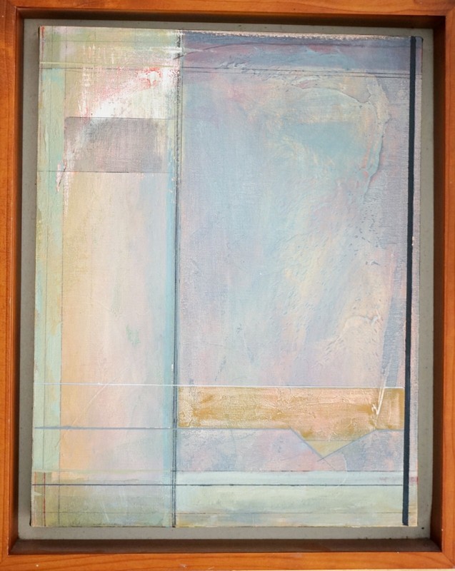 BLUE CHIP Artist RONI STRETCH Oil Painting – Study of Santa Barbara No. 2