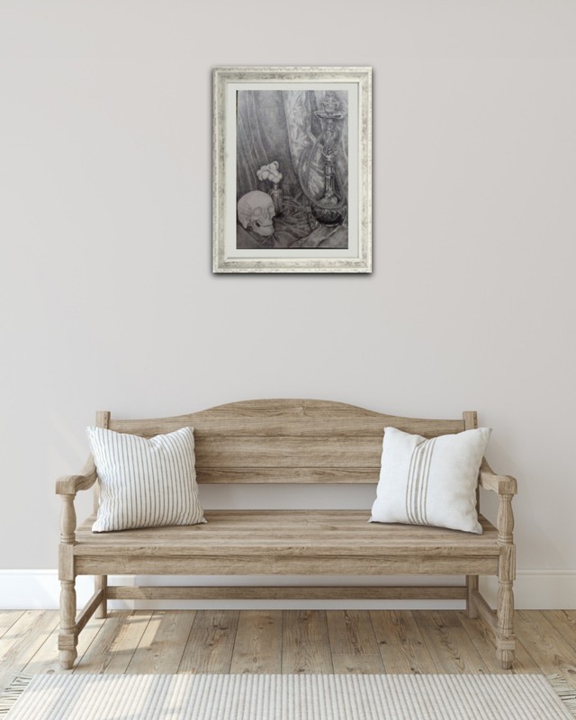 Painting Original Still Life Signed Artwork by Artist 12×16" gallery