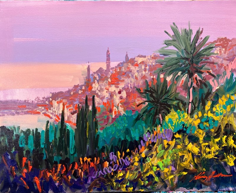 Artist’s Estate: Premium source: Original Kerry Hallam Paintings. One of a kind.