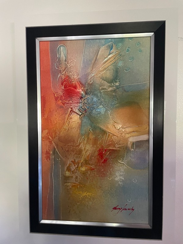 JANOS KARDOS – ACRYLIC ON CANVAS