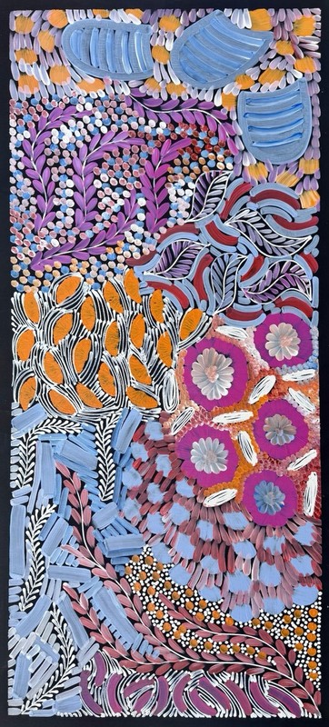 Karen Bird Ngale. Highly collectable Aboriginal art. Inc,COA and Photo’s