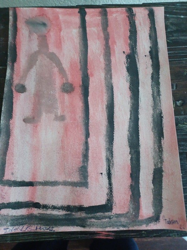 Jerome.c.house (American, 1991) Tobson 2026 oil on paper