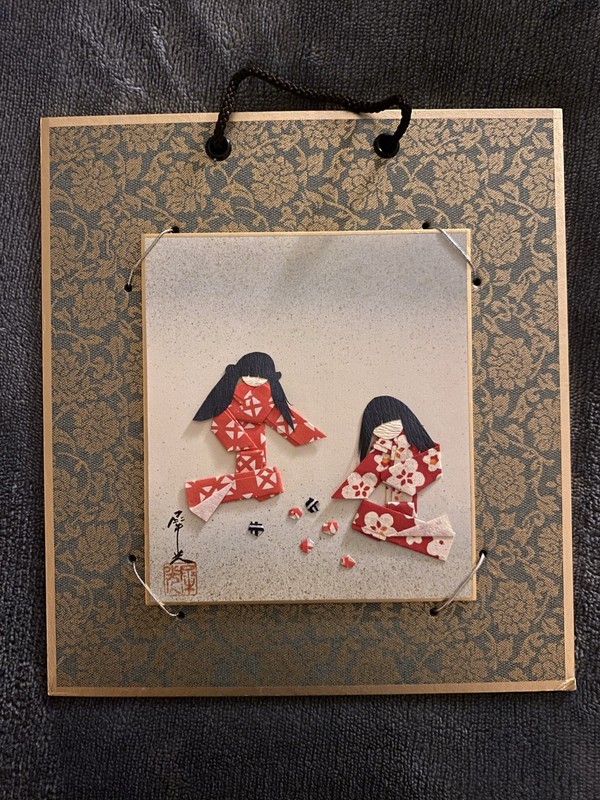 Artwork | Red & White | 8in x 7in