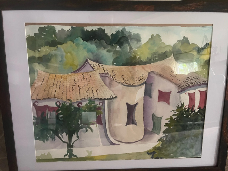 Original Watercolor By Maryland Artist Painting Regina Price