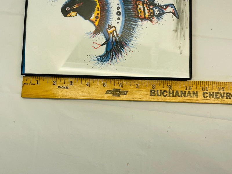 Kiowa Art Print Native American Original Artist Sketch Signed Dancing Tribal gallery