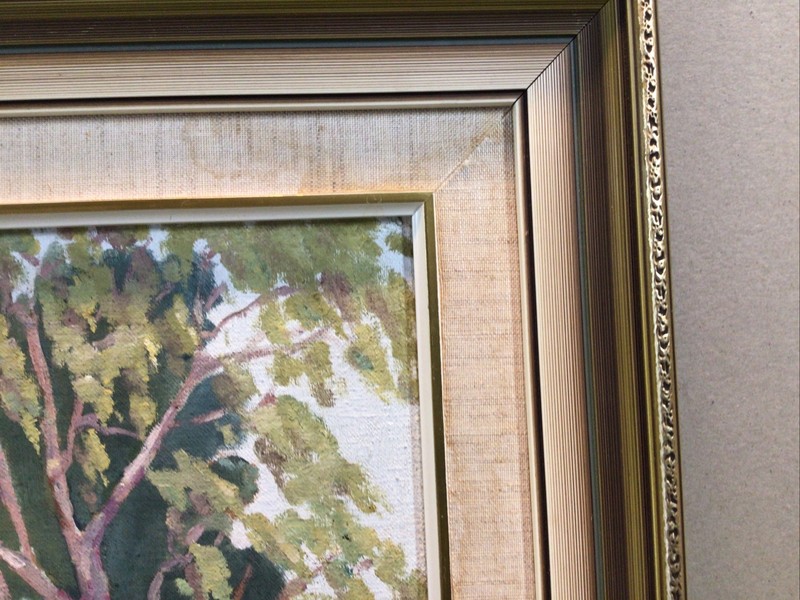 Bob Burns 1943 Entrance Showgrounds Framed Oil Painting gallery