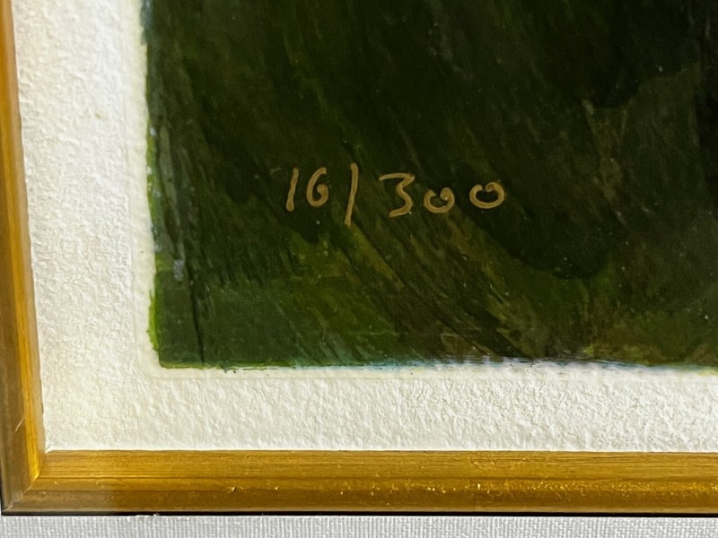 Felix Mas "Hidden Thoughts" Hand Signed & Numbered 16/300 framed 28.5 x 34 gallery