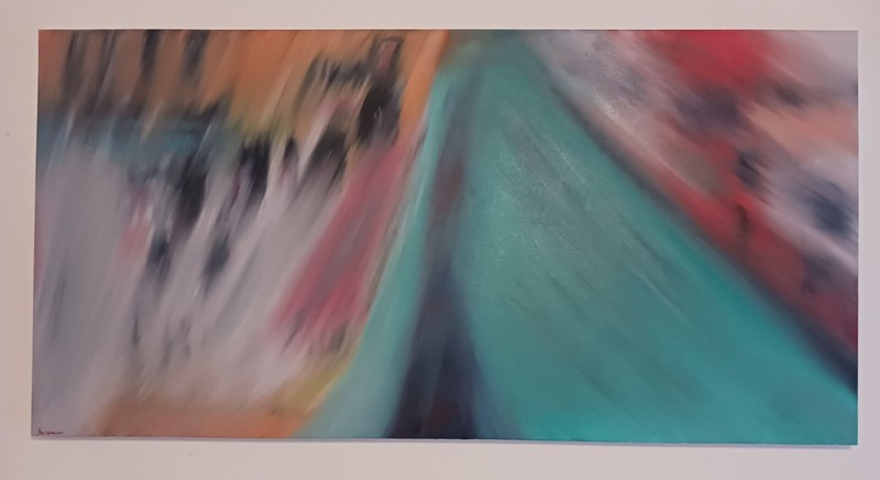 Painting Oil On Canvas 24″x48″ original