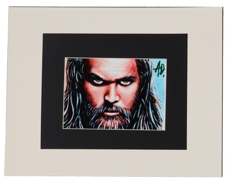 Anthony Douglas Signed AQUAMAN 11×14 Matted 5×7 Photo Display