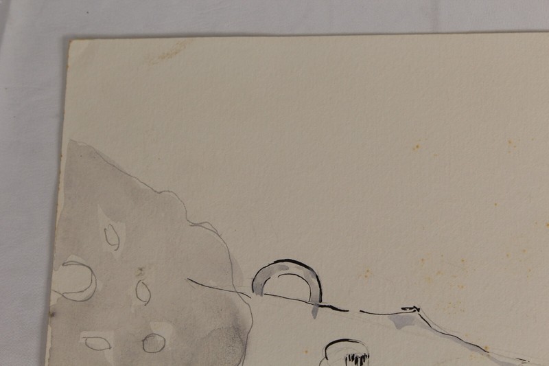 INGE FEILCKE VOLBRECHT Painting Drawing #4 German Artist Fashion People Modern gallery