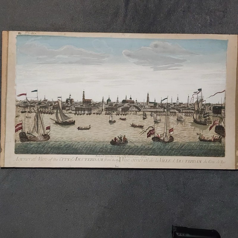 "A General View of the City of Amsterdam from the Tye