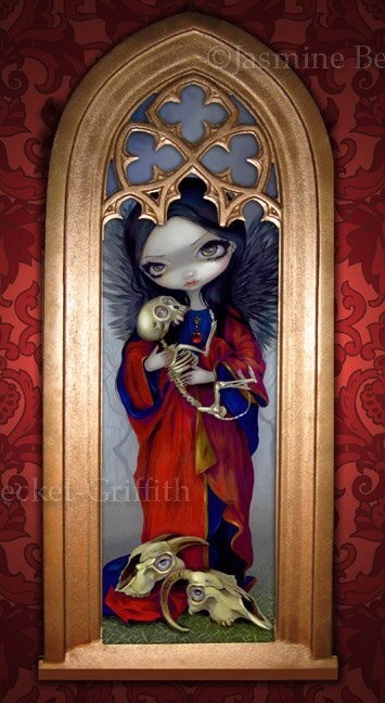 Jasmine Becket - Griffith Original Painting; I Vampiri: Angelo della Morte