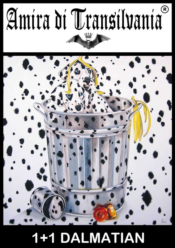 pop art painting modern contemporary decorative big decor dog portrait dalmatian gallery