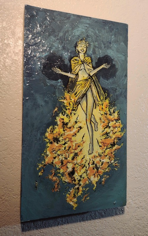 10 1/8 Inch x 18 1/2 Inch Painting by A. Avila gallery