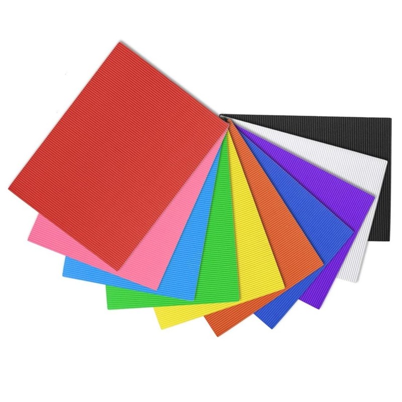 Pack of 10 Corrugated Cardboard Sheets – 21 x 30cm A4 Similar, 3 Ply Sturdy, Ideal for D…
