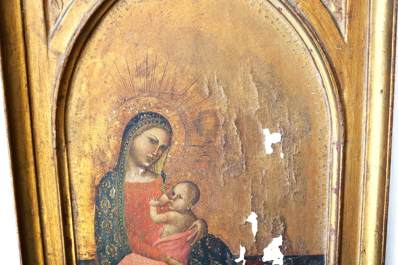 Italian school, Madonna and Child, Maria Lactans, probably 19th century gallery