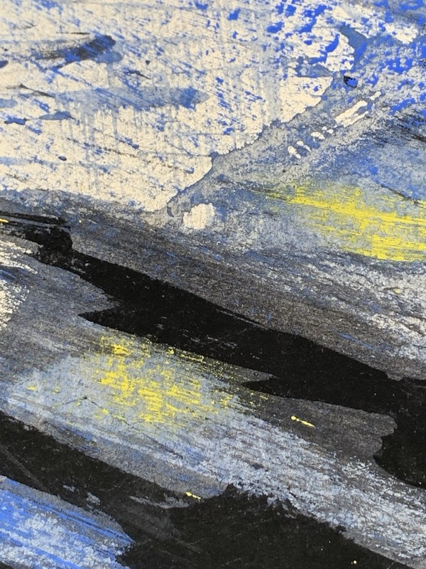 c1960 Abstract Painting Don Paulson Modernist Andy Warhol’s Factory Seattle gallery