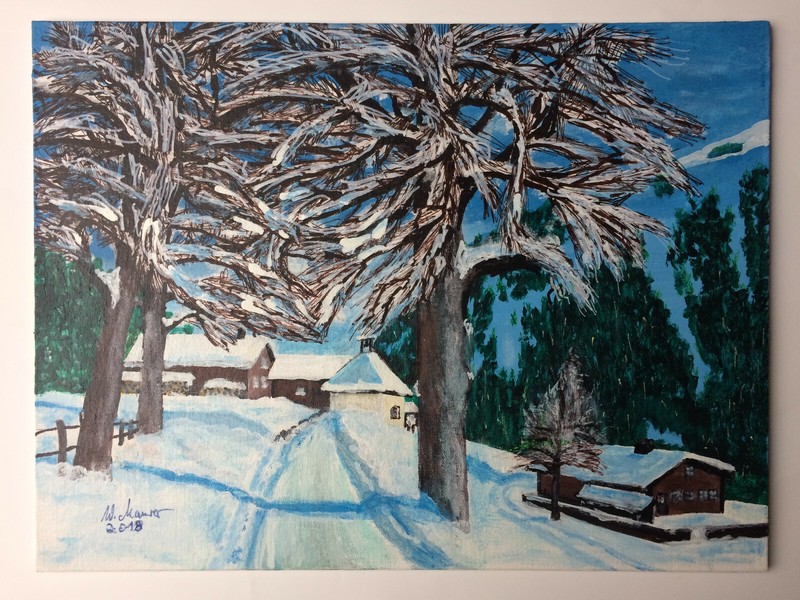 Winter in the Mountains / Winter in the Mountains / 冬天山脉里 – Walter Maurer