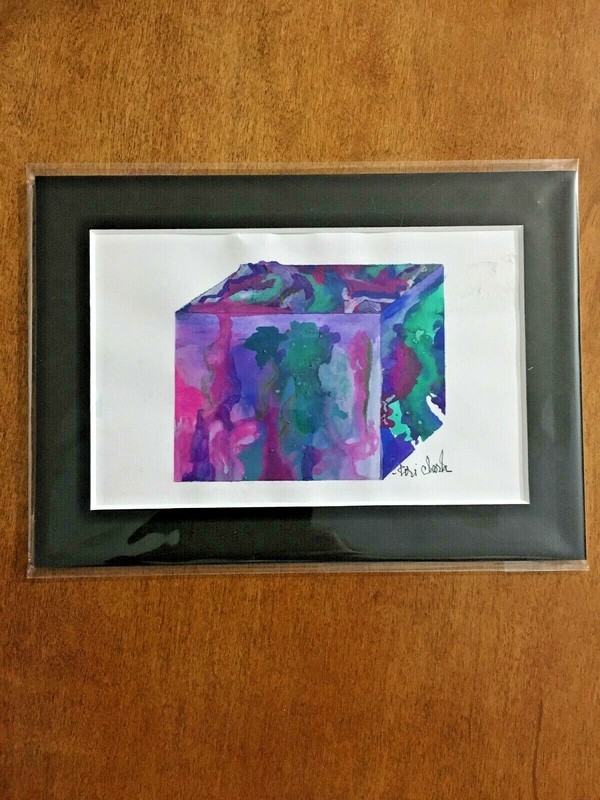 Signed Matted Original AFFORDABLE Artwork 4"x6" plastic sleeve ~lori clark GIFT! gallery