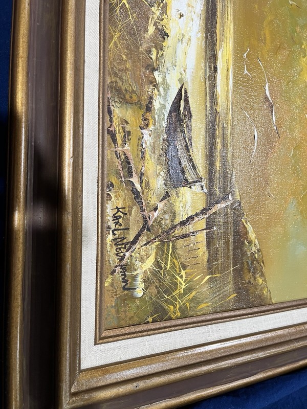 Karl Neumann Original Oil On Canvas With COA gallery