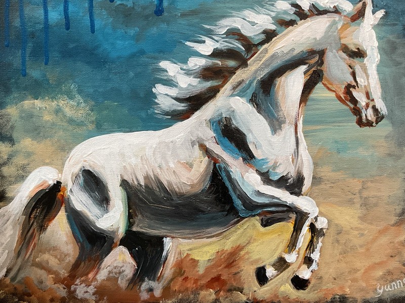 original art on canvas