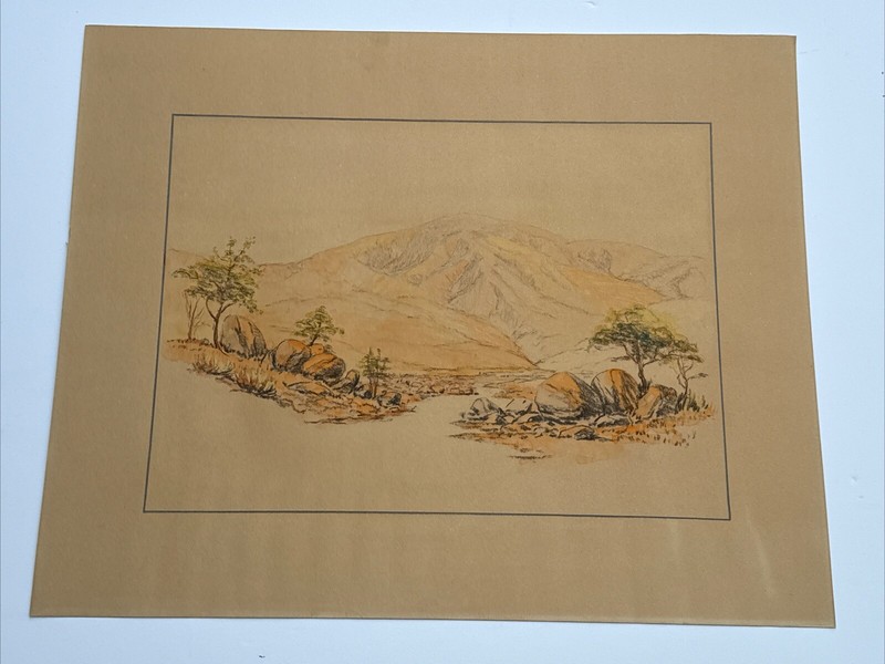 ANTIQUE EARLY CALIFORNIA LANDSCAPE PAINTING 1910’S CIRCLE OF MAURICE BRAUN OLD