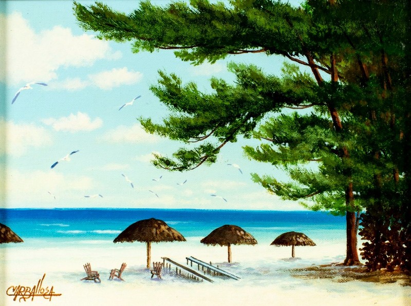 Julio Carballosa (Cuba,1919-2012) oil painting 149802