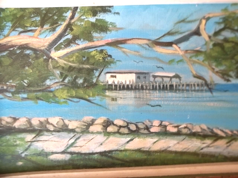 Gordan Bachelor Oil Painting Florida Landscape Vintage gallery
