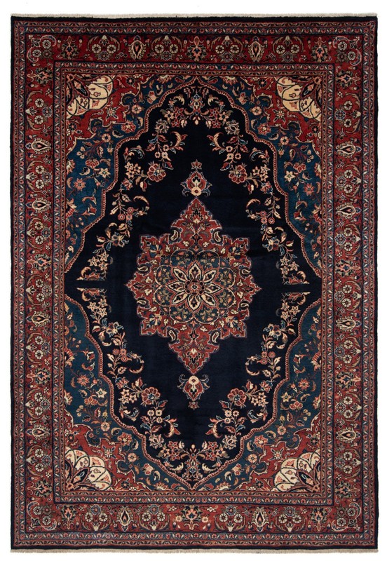 Hand Knotted Rug Hamedan 303 x 215 cm