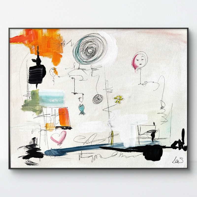 SAMATOWIC Microworld 16x20 Abstract Expressionism Original Fine Wall Art 20 gallery