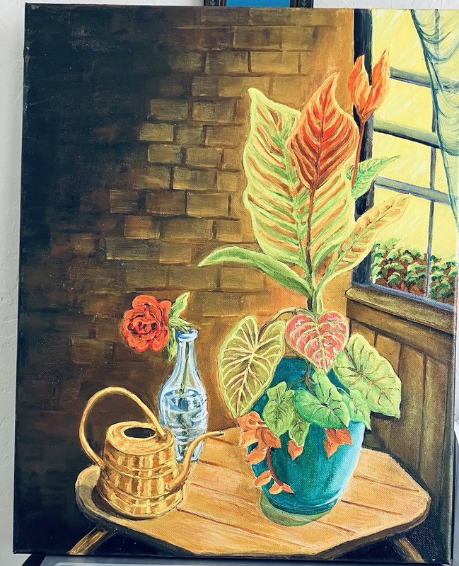 16×20 » Original Still Life OIL Painting on canvas