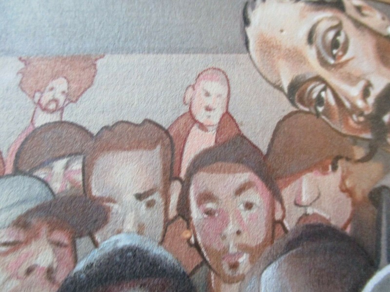 Published XXL Original Illustration Art Eminem, Akon, Rick Ross, Snoop Dogg gallery