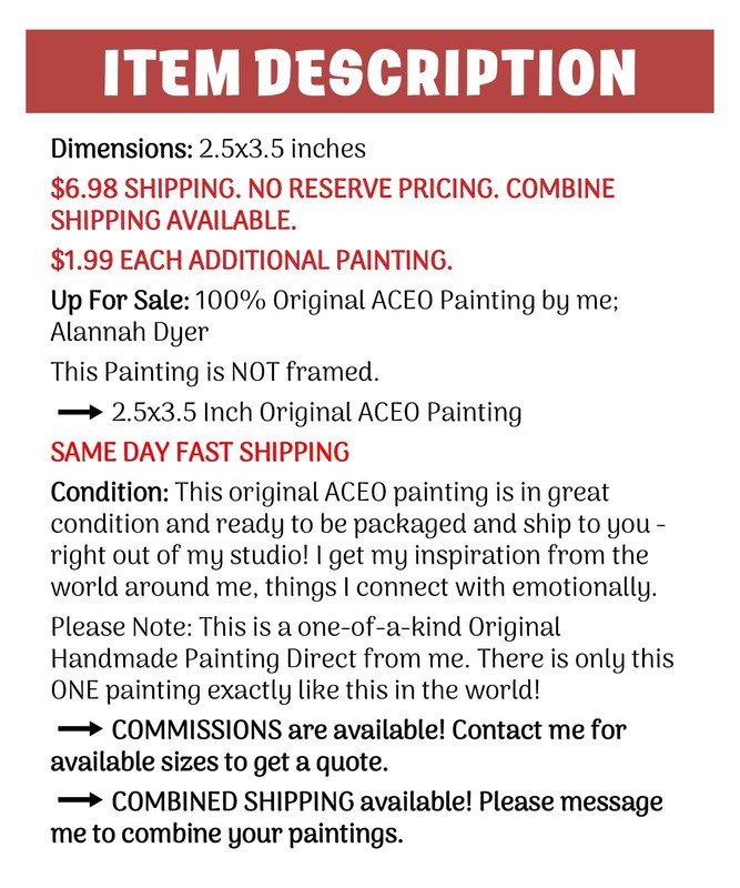 Original ACEO Fluttershy Painting by Alannah Dyer- Mini Art 2.5x3.5 in. MLP gallery