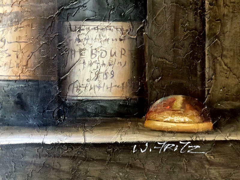 Original Oil Painting - Wine gallery