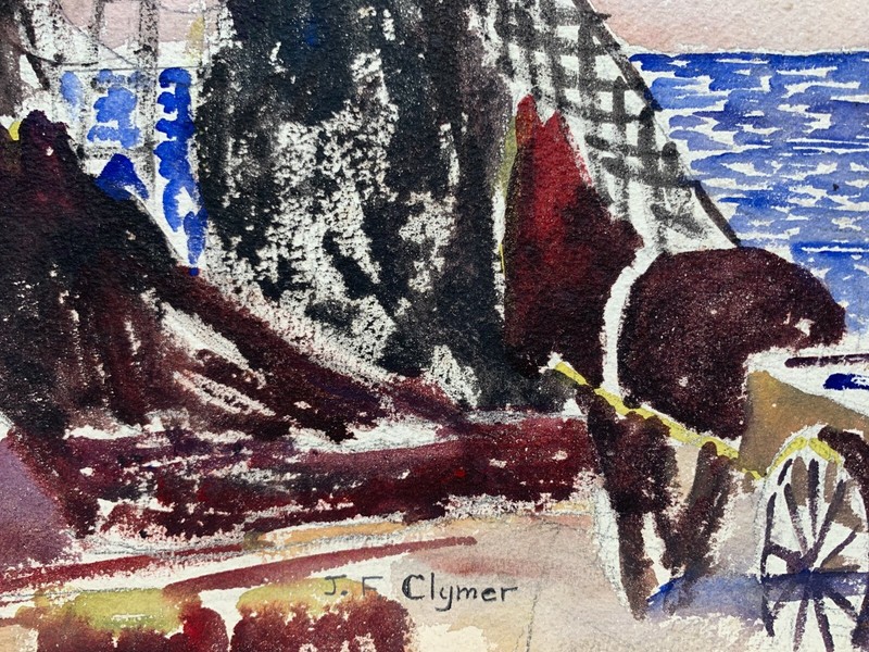 James Floyd Clymer 1920's painting Provincetown Cape Cod modernist artist gallery