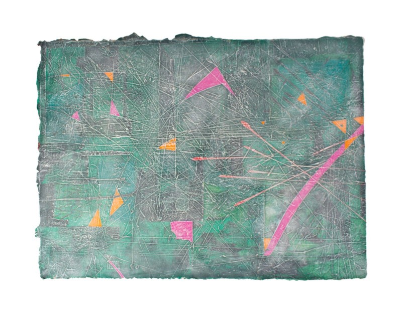 Anthony Lewis Popcheff Abstract Painting and Print on Paper